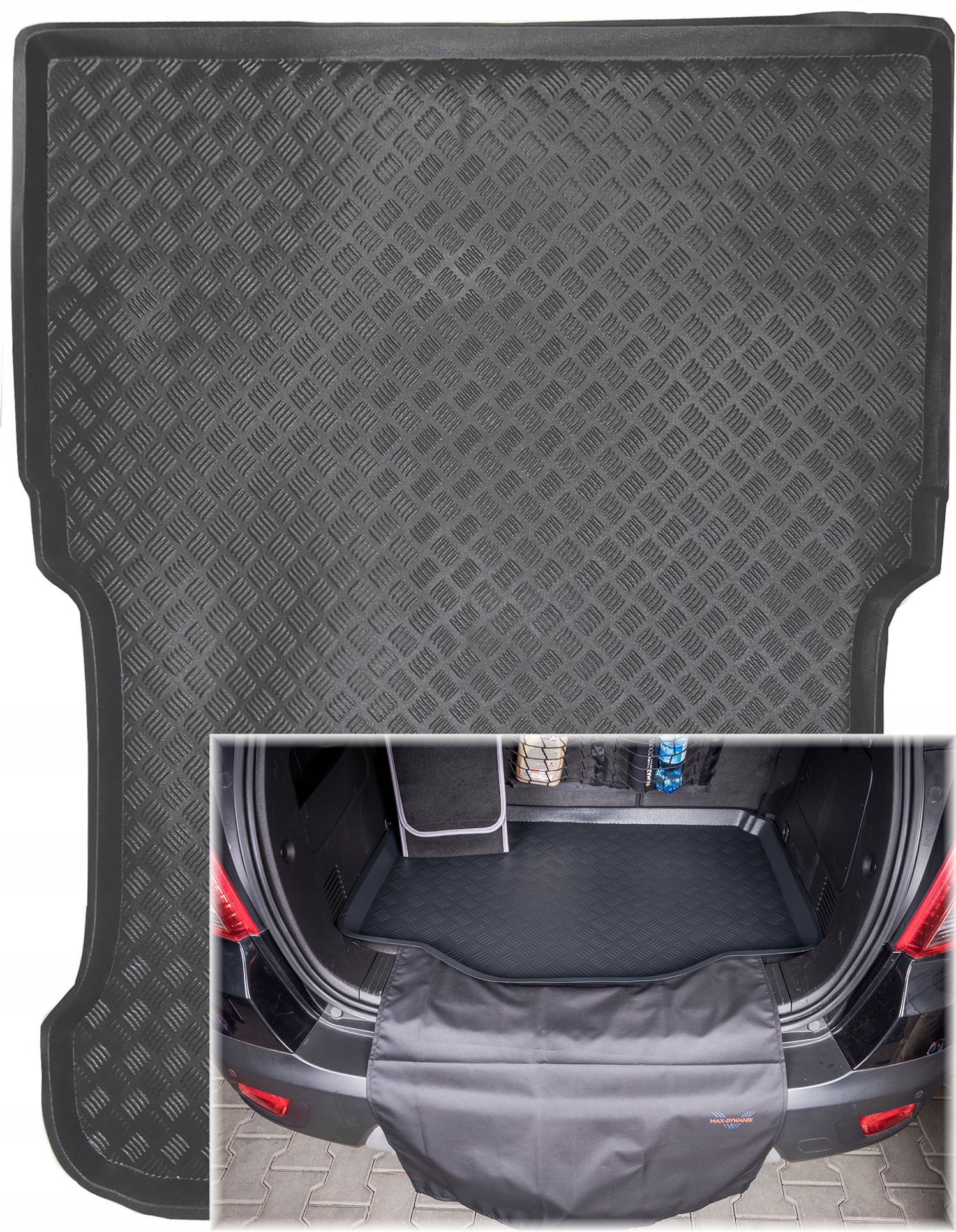 Opel Corsa Combo 2002-2011 Rohož do kufru krytka MultiProtector