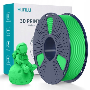 SUNLU PLA MATTE 1.75mm 1kg Green / Zielony - matowy