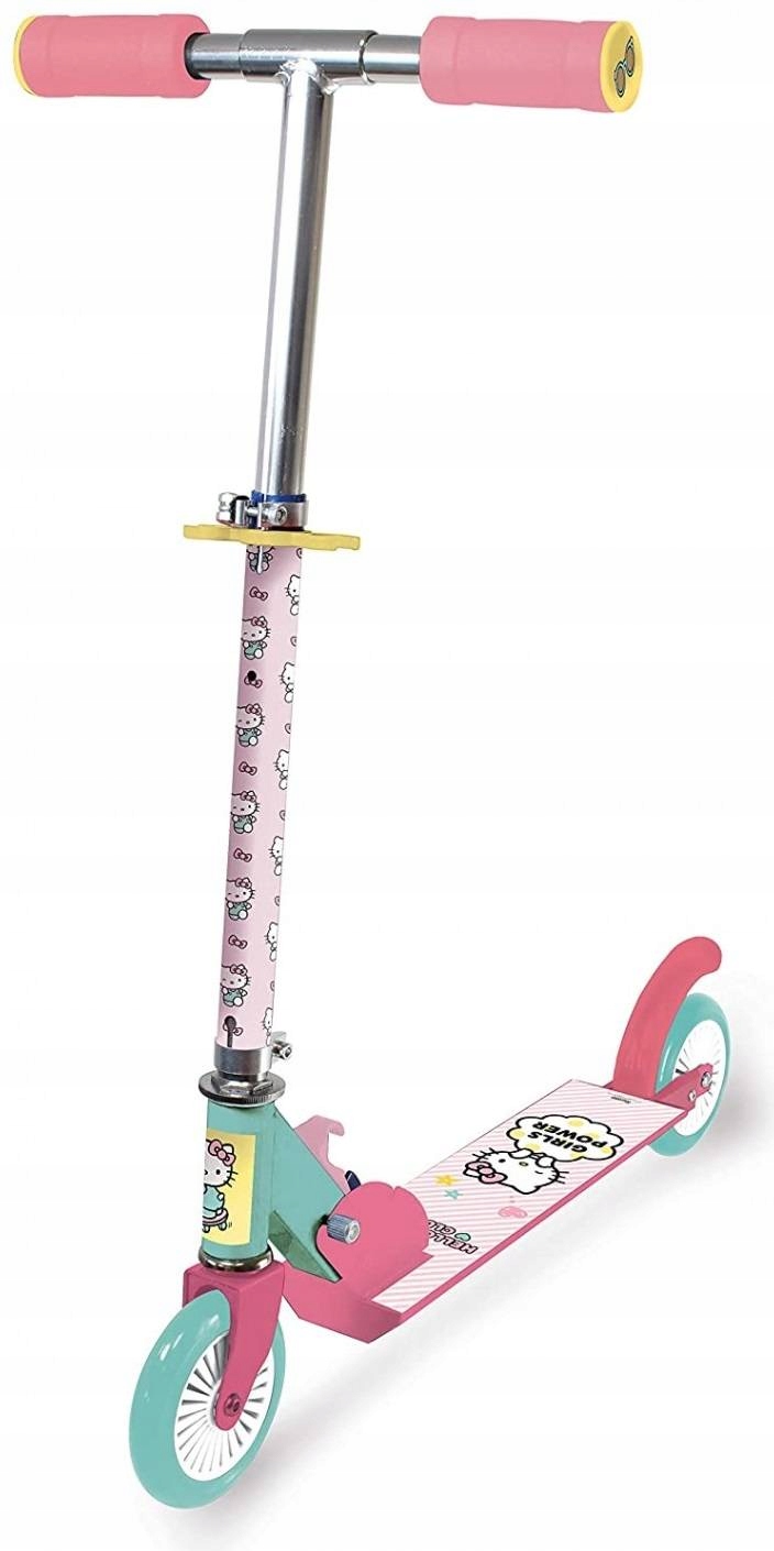 HELLO KITTY KOTEK HULAJNOGA 2-KOŁOWA DLA DZIECI Marka D'Arpeje