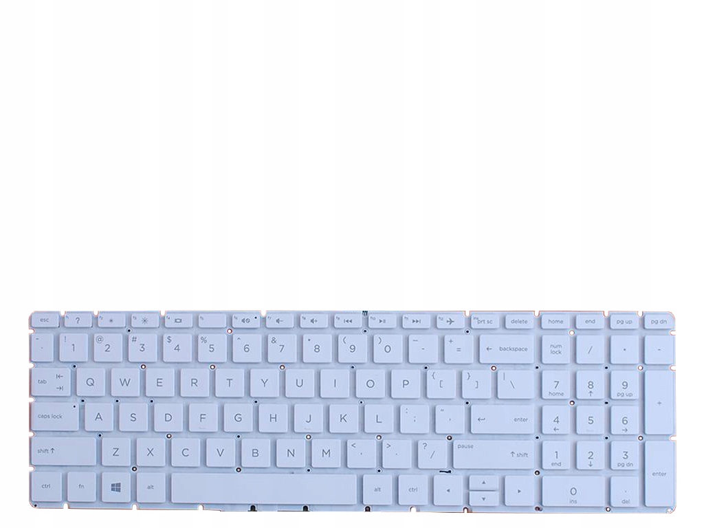 Klávesnice Hp 15BS 15BW 15-BS 15-BW Bílá