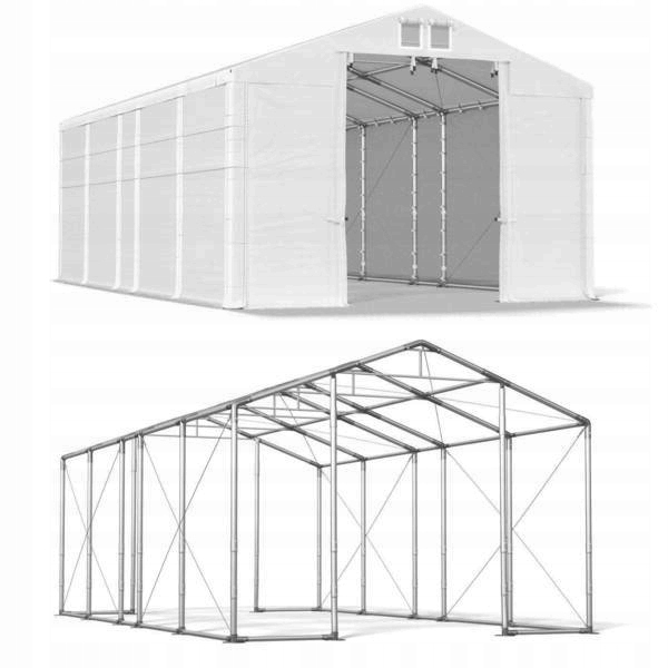 Namiot Imprezowy 8x9m [3,5m] Zimowy Das 620 Wp