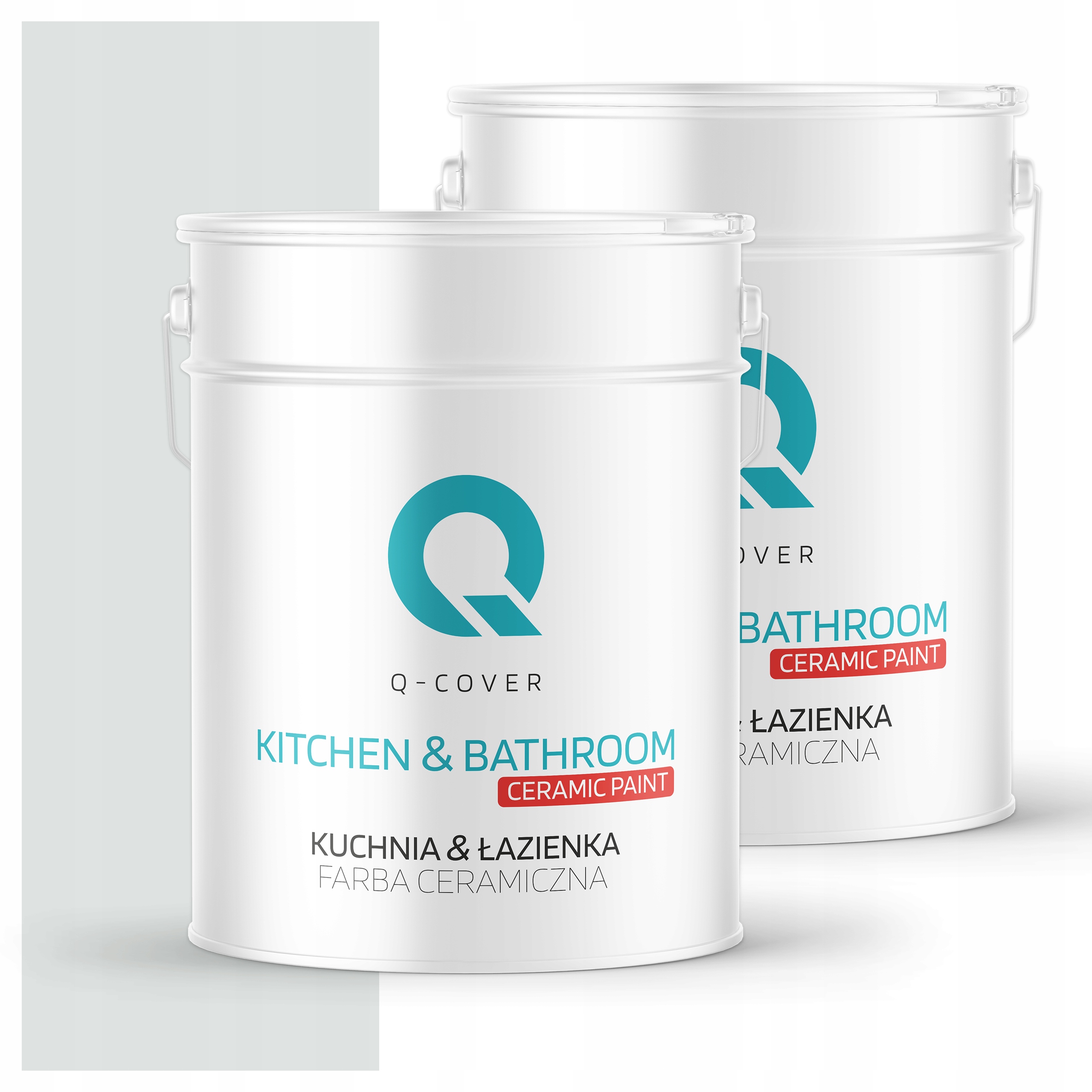 Farba do kuchyne a kúpeľne Umývateľná 10L Hlboká matná biela Khaki H1675