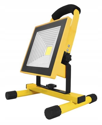 LAMPA ROBOCZA HALOGEN LED 20W SLIM Z AKUMULATOREM Długość 18.5 cm