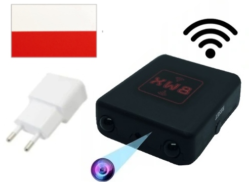 Nejmenší Špionážní Kamera draVires WiFi Na Telefon Hd nálepka