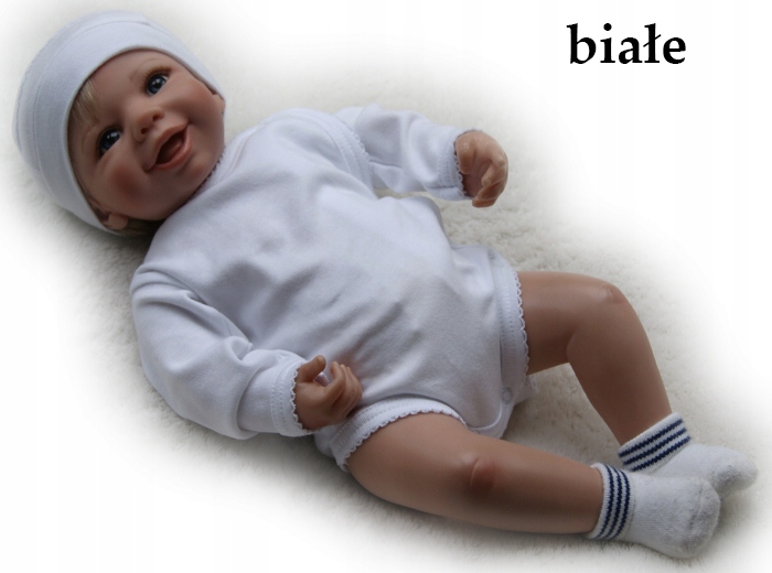 

Body kopertowe pajacyk długi r. 62 Bawełniane