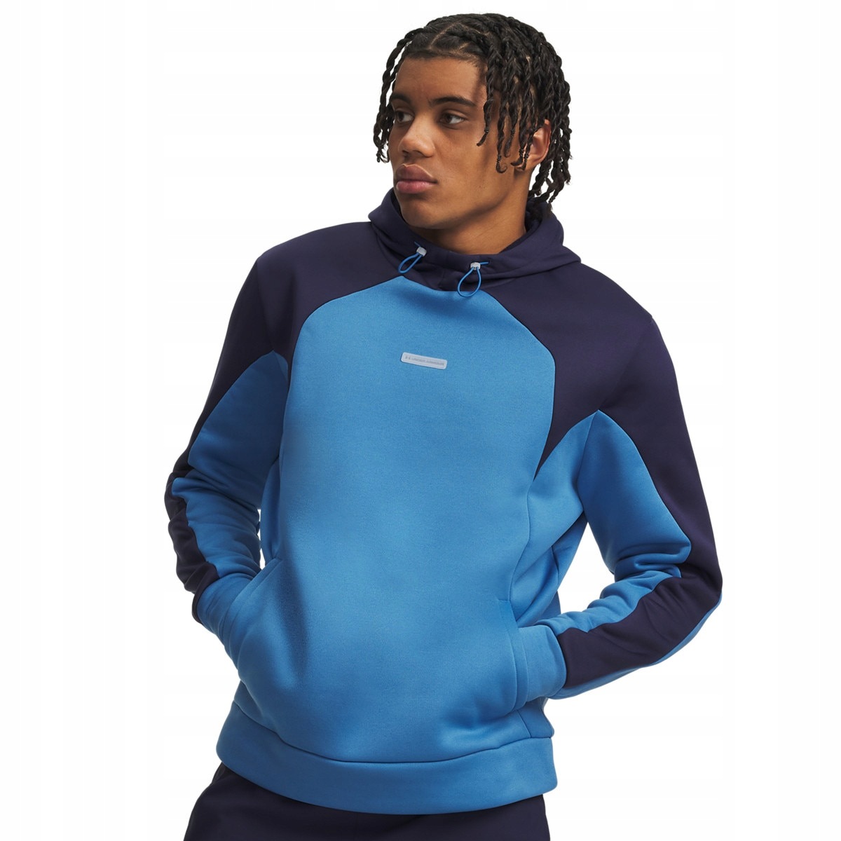 Męska bluza treningowa Under Armour Ua Armour Flc Winter Hd Niebieski L