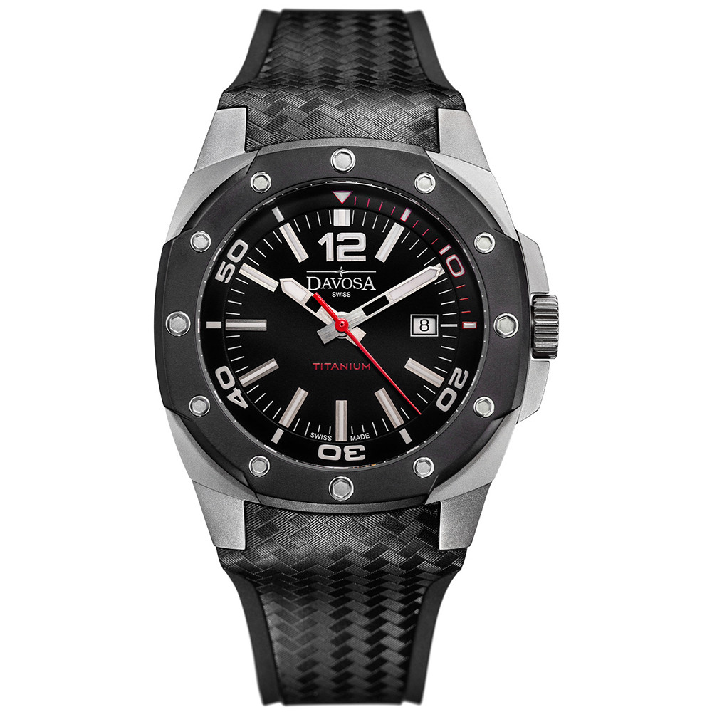 Pánské Hodinky Davosa 161.561.55, černý pásek