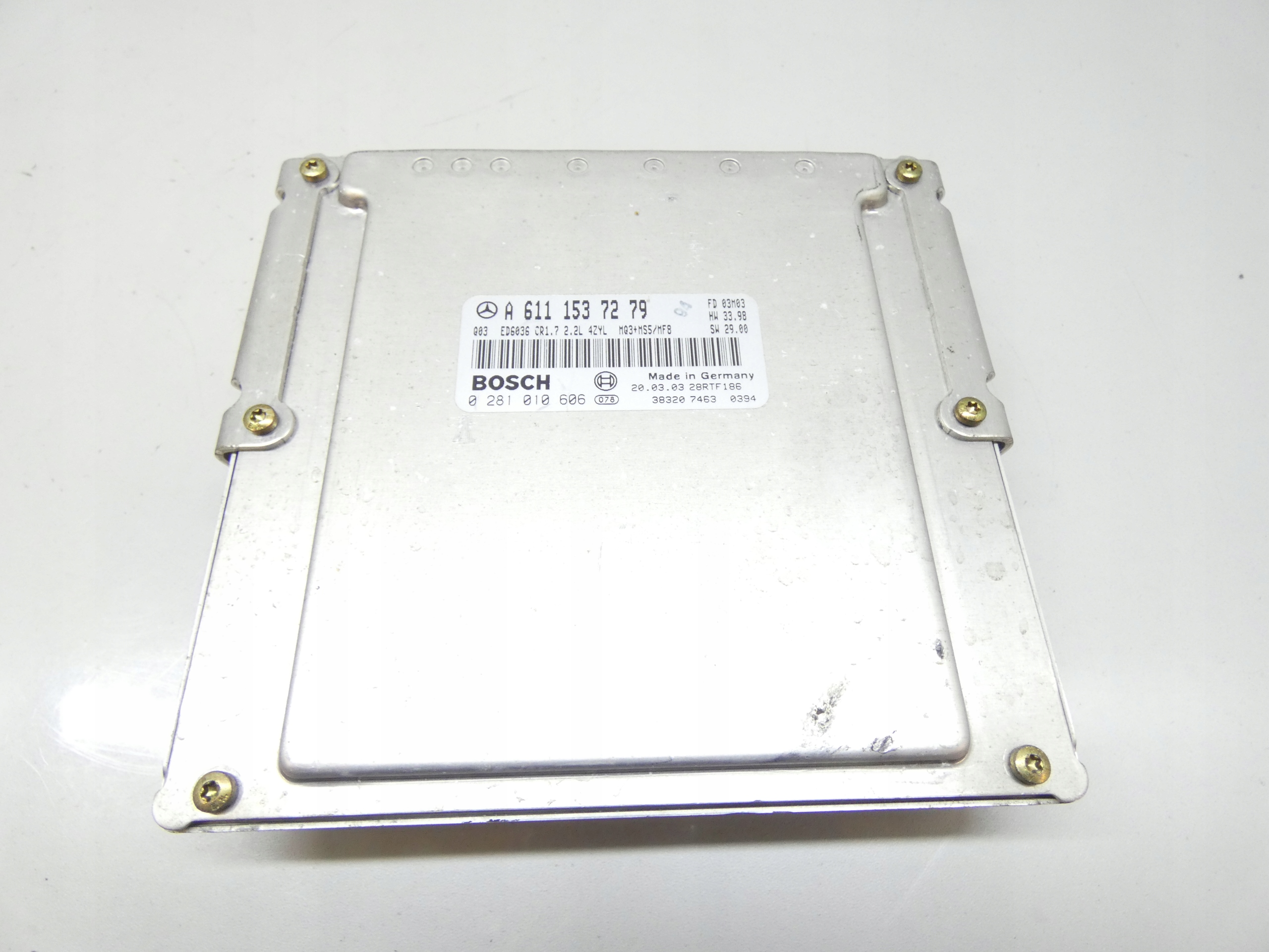 control unit computer MERCEDES VITO VIANO W638 2.2CDI 96-03 A6111537279