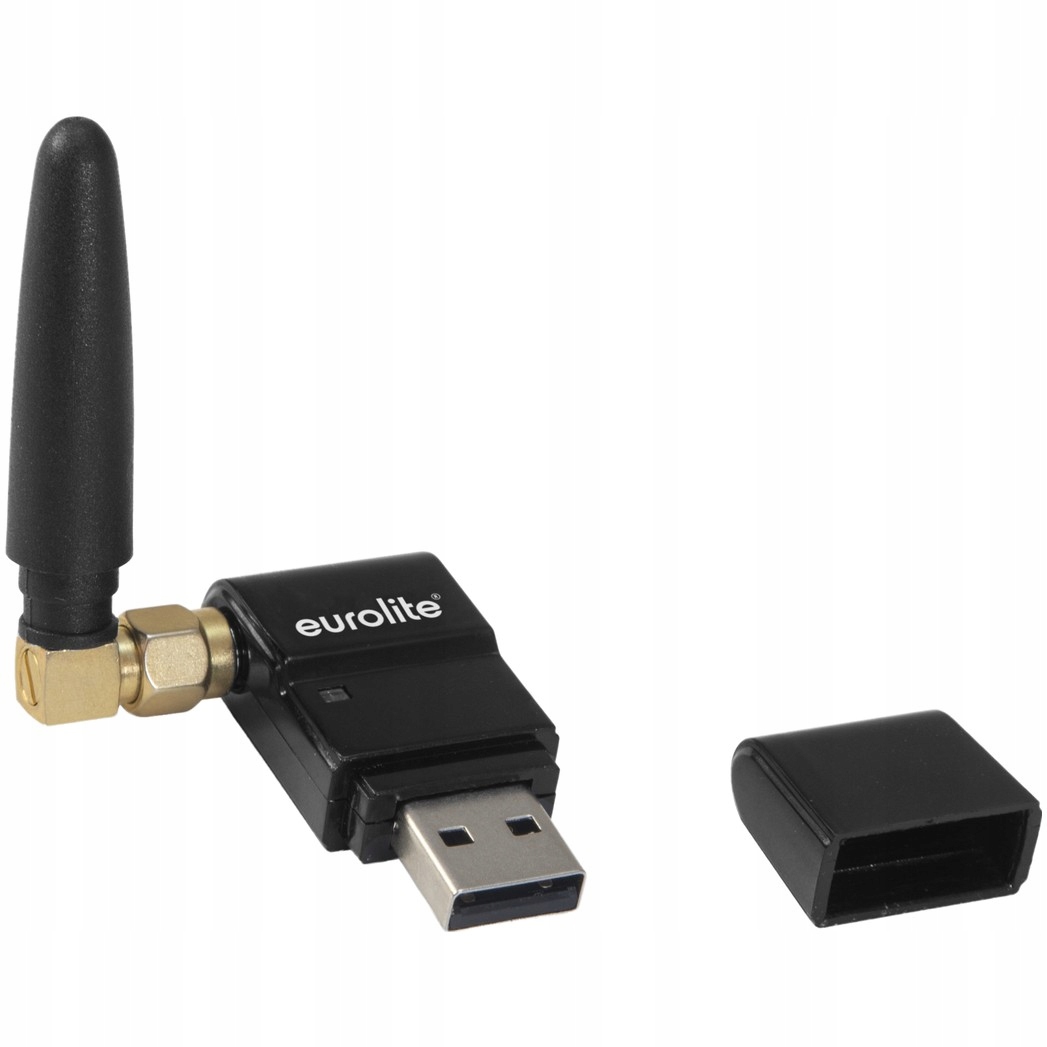 Eurolite QuickDMX Usb, bezdrôtový DMX vysielač/prijímač