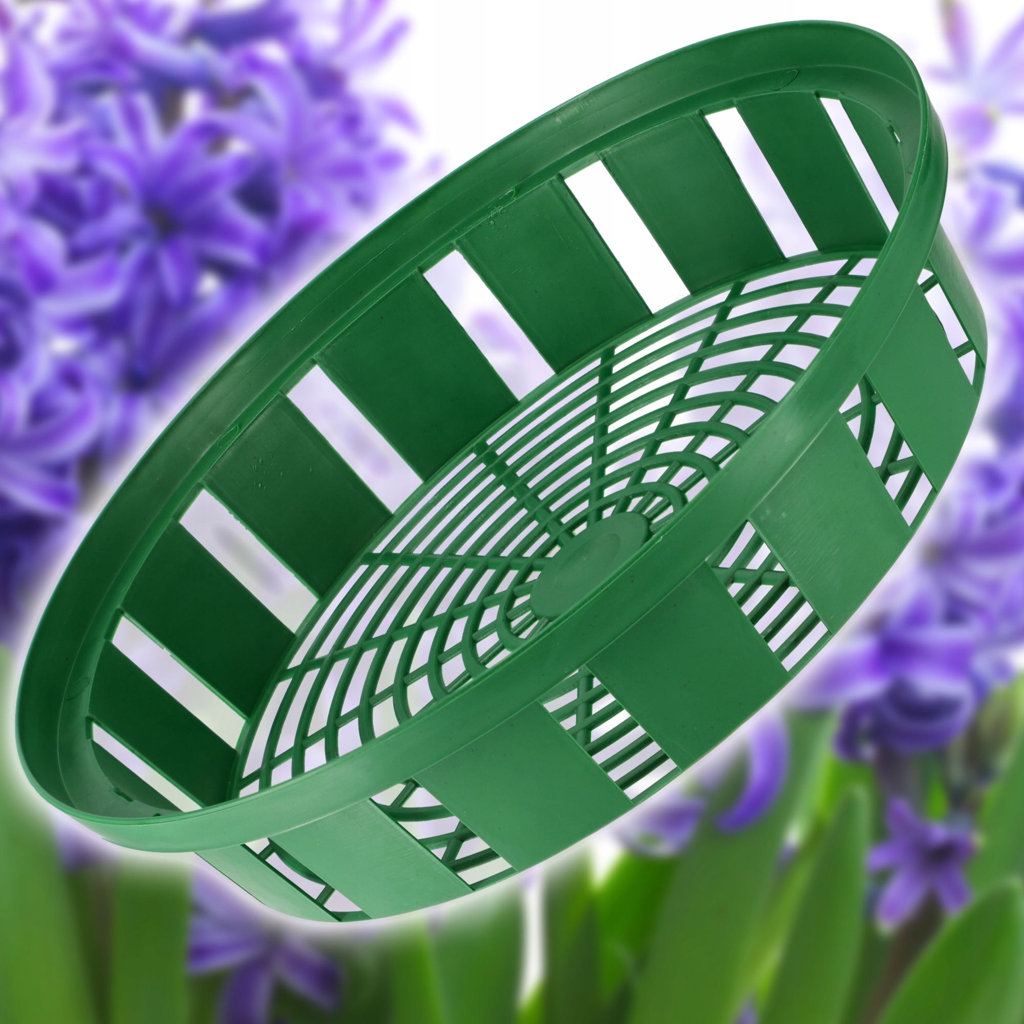 KOSZYK OSŁONKA DO SADZENIA CEBULEK fi 30cm Wysokość produktu 6.8 cm