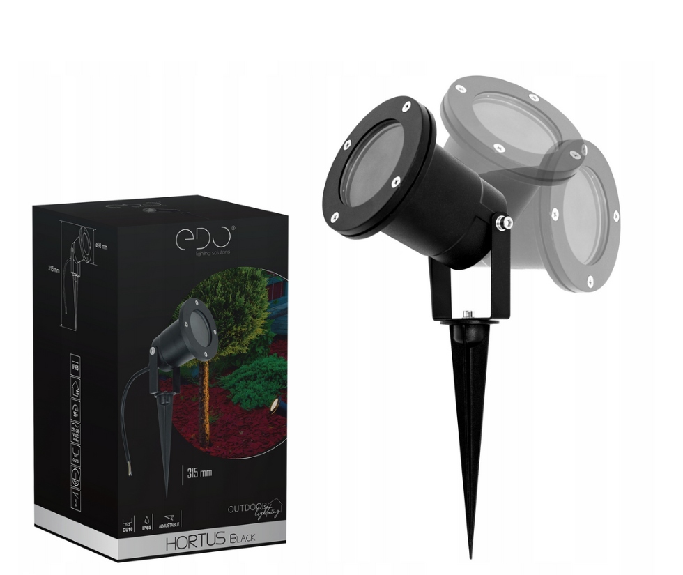 

Lampa ogrodowa Led GU10 IP65 Szczelna przewód