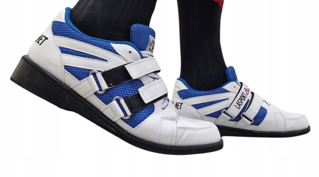 La Sport Buty Do Podnoszenia Ciężarów Crossfit 43 Białe