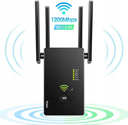 KuWFi 1200Mbps Wifi Repeater Dual Band Wireless 2