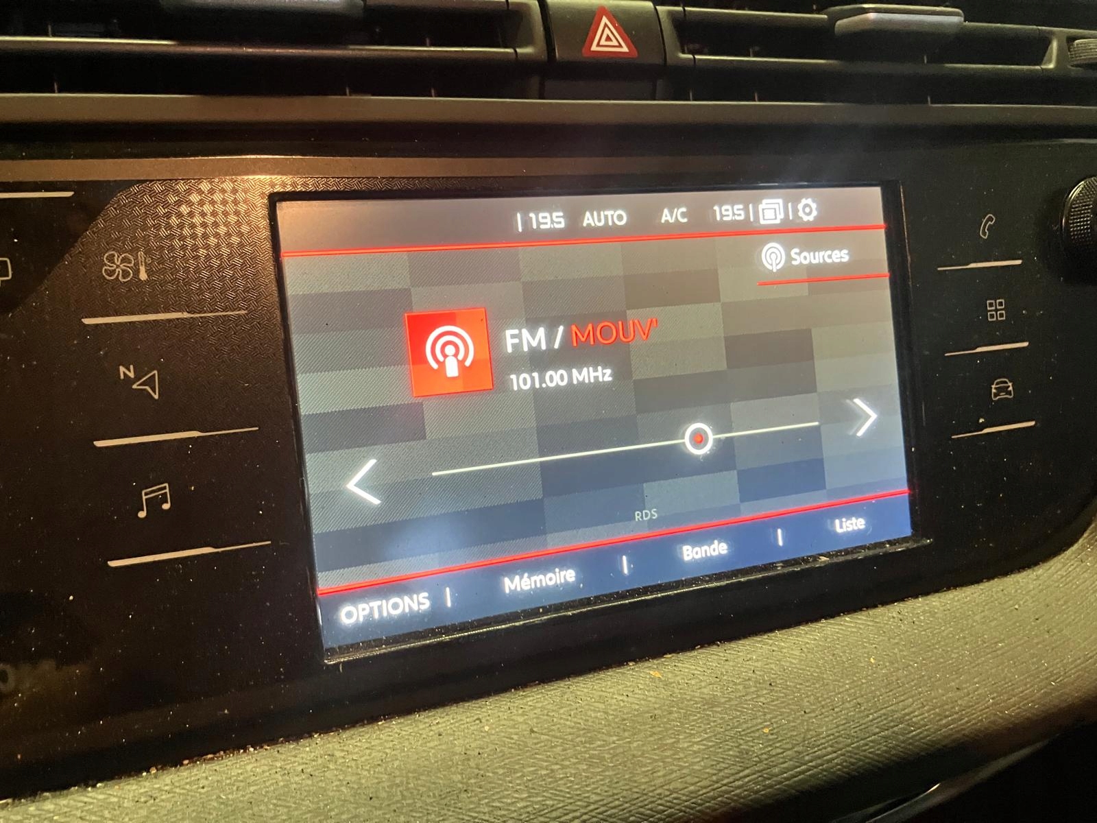 EKRAN display navigation devices CITROEN C4 PICASSO II LIFT 9825029380