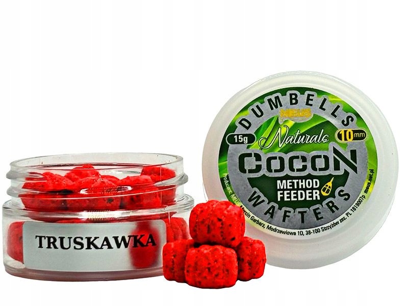 Dumbells cocon wafters truskawka 10mm minis