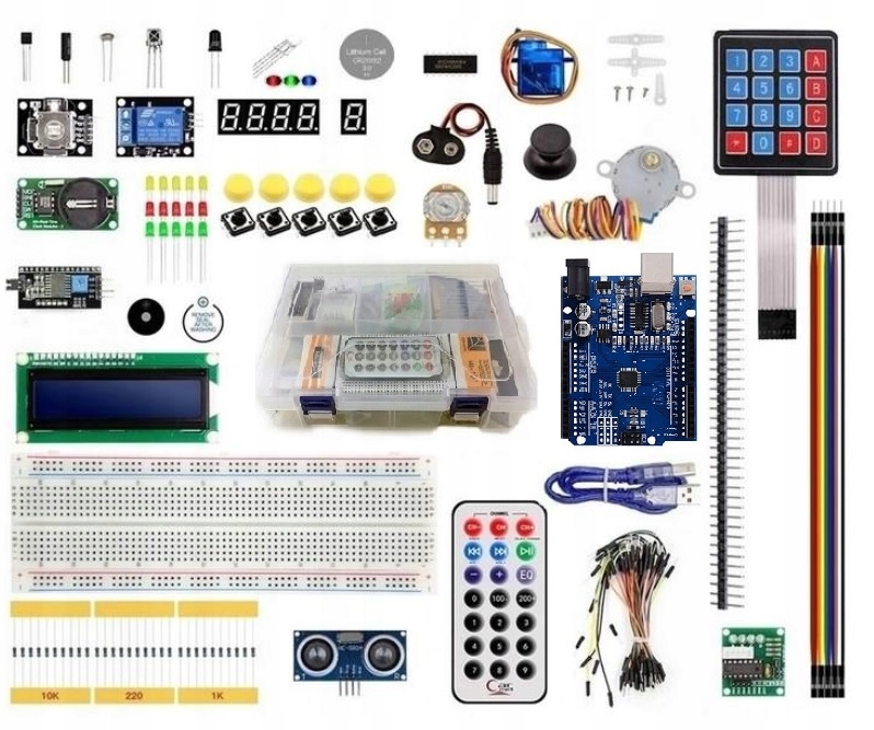 Zestaw startowy edukacyjny Mega Pro Kit do nauki programowania C++ Arduino