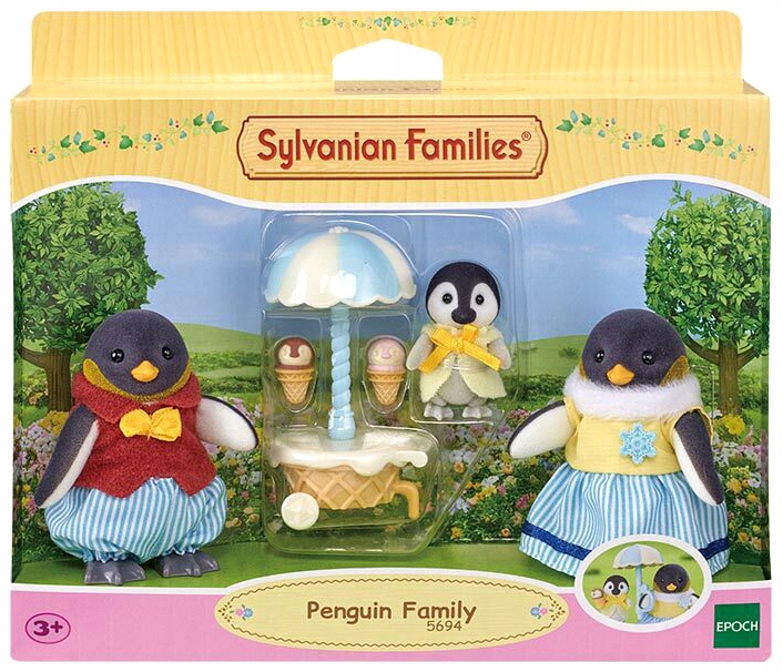 Rodzina pingwinków Sylvanian Families