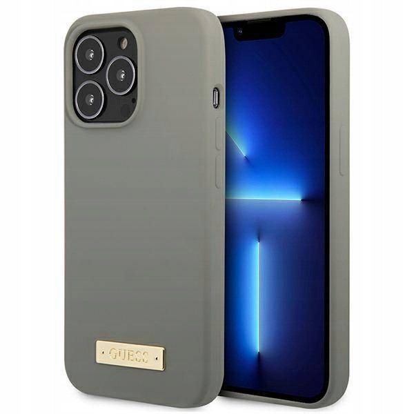 Pouzdro pro iPhone 13 Pro Max Guess GUHMP13XSPLG