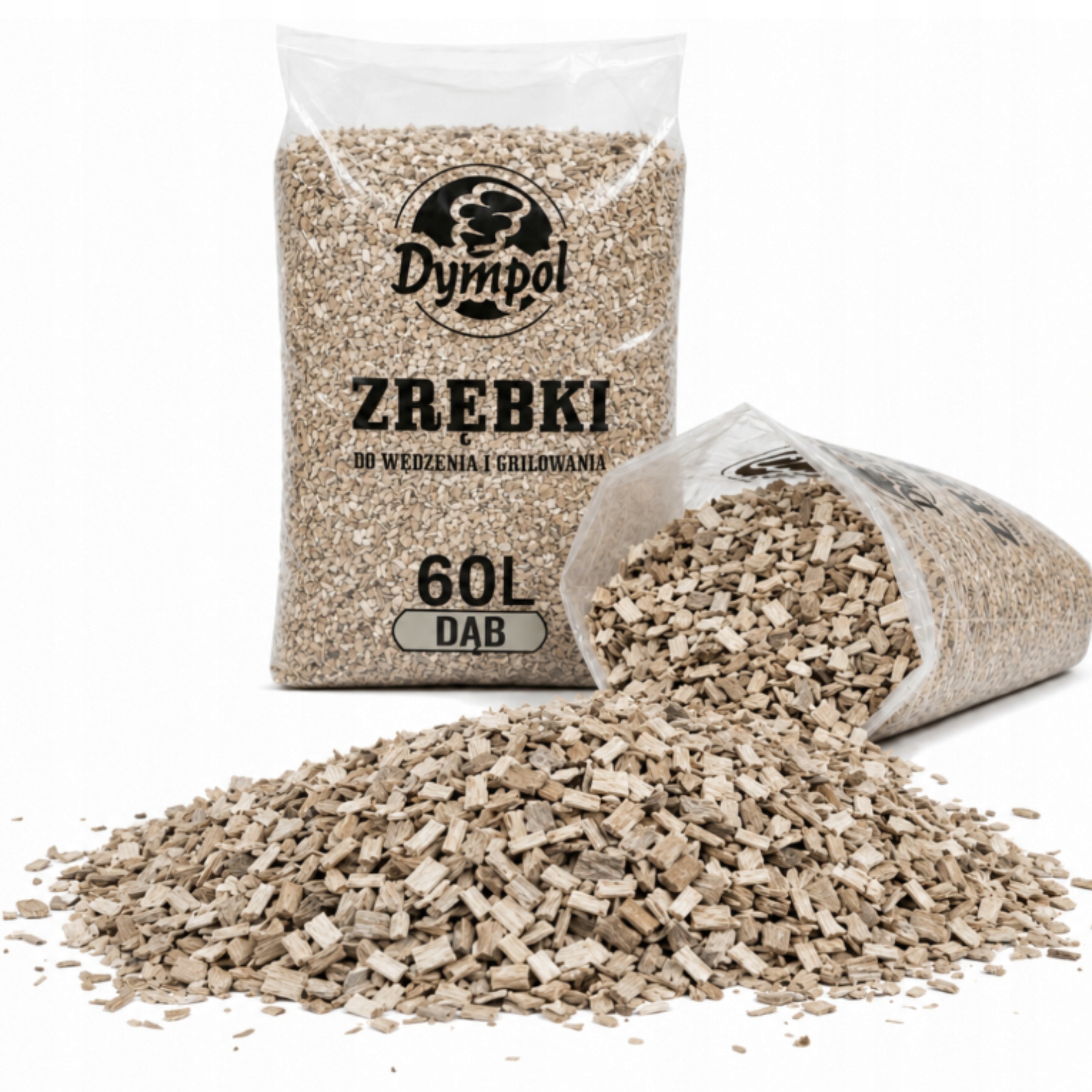 Dympol – Štěpky Na Uzení Dub KL04 15KG 60L Pro Generátor Kouře Udírny