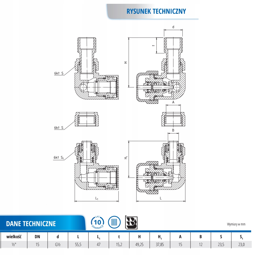 ZESTAW KOMPLET TERMOSTATYCZNY PRAWY - CZARNY MAT EAN (GTIN) 5901880122675