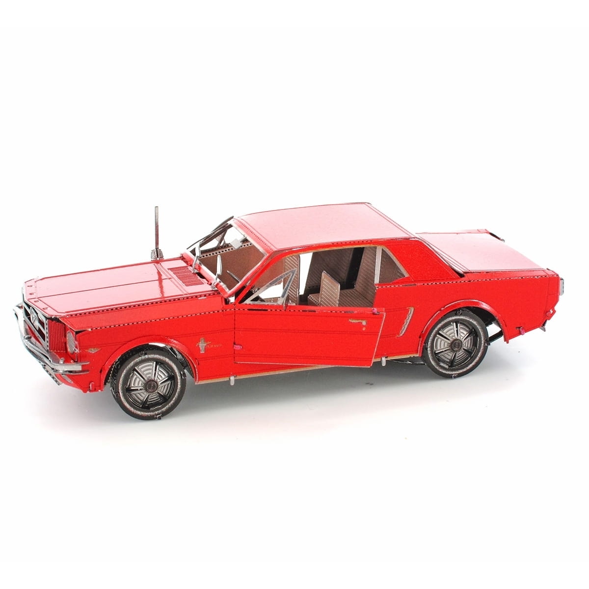Metal Earth Ford Mustang 1965 Red Model Metalowy EAN (GTIN) 032309014570