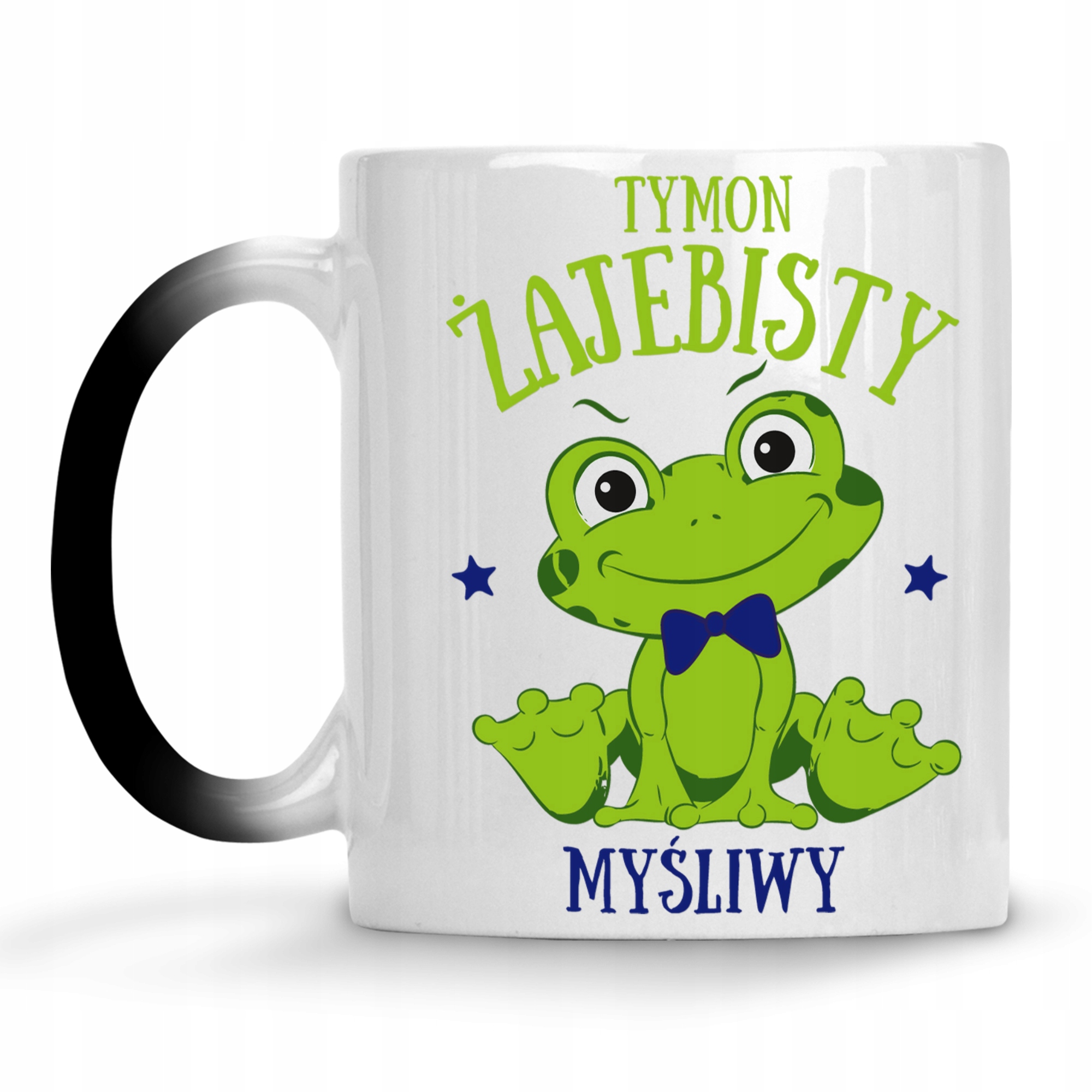 

Kubek Magiczny Żajebisty Myśliwy Moje Imię