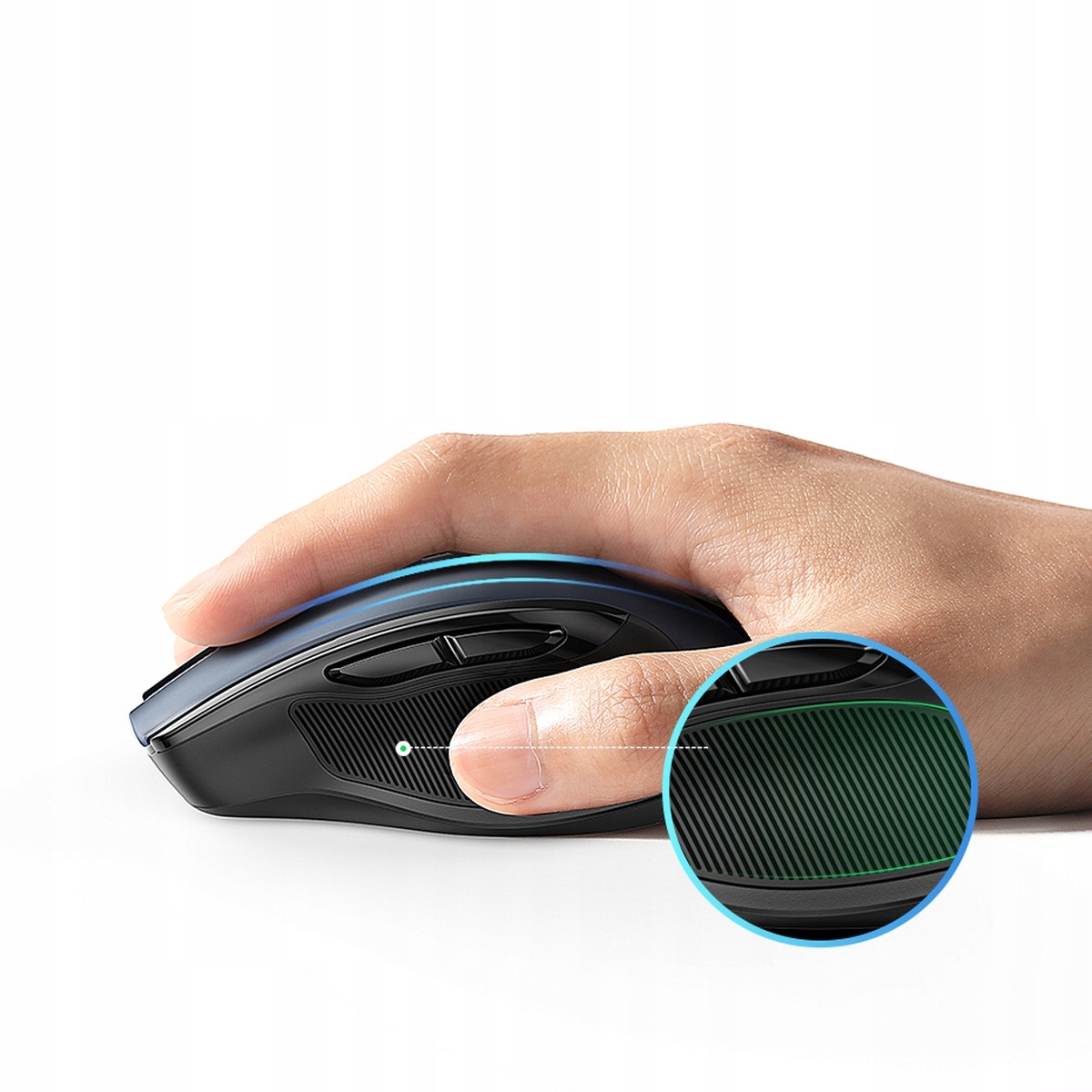 UGREEN MYSZKA OPTYCZNA BEZPRZEWODOWA USB 2.4GHZ 4000 DPI + 2 x BATERIA AA Liczba przycisków 6