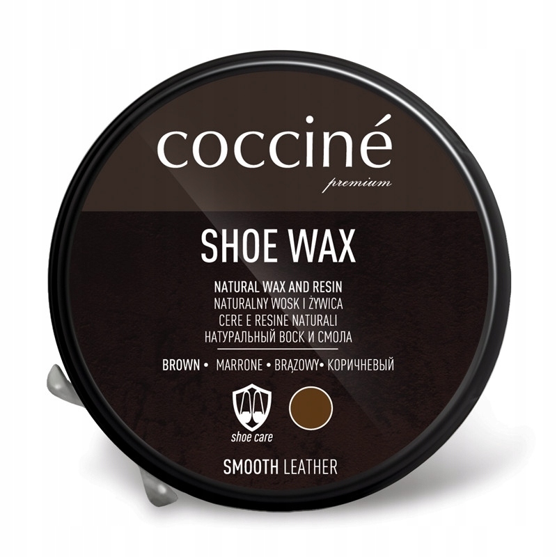 

Pasta Wosk Do Butów Brązowa Coocine Shoe Wax