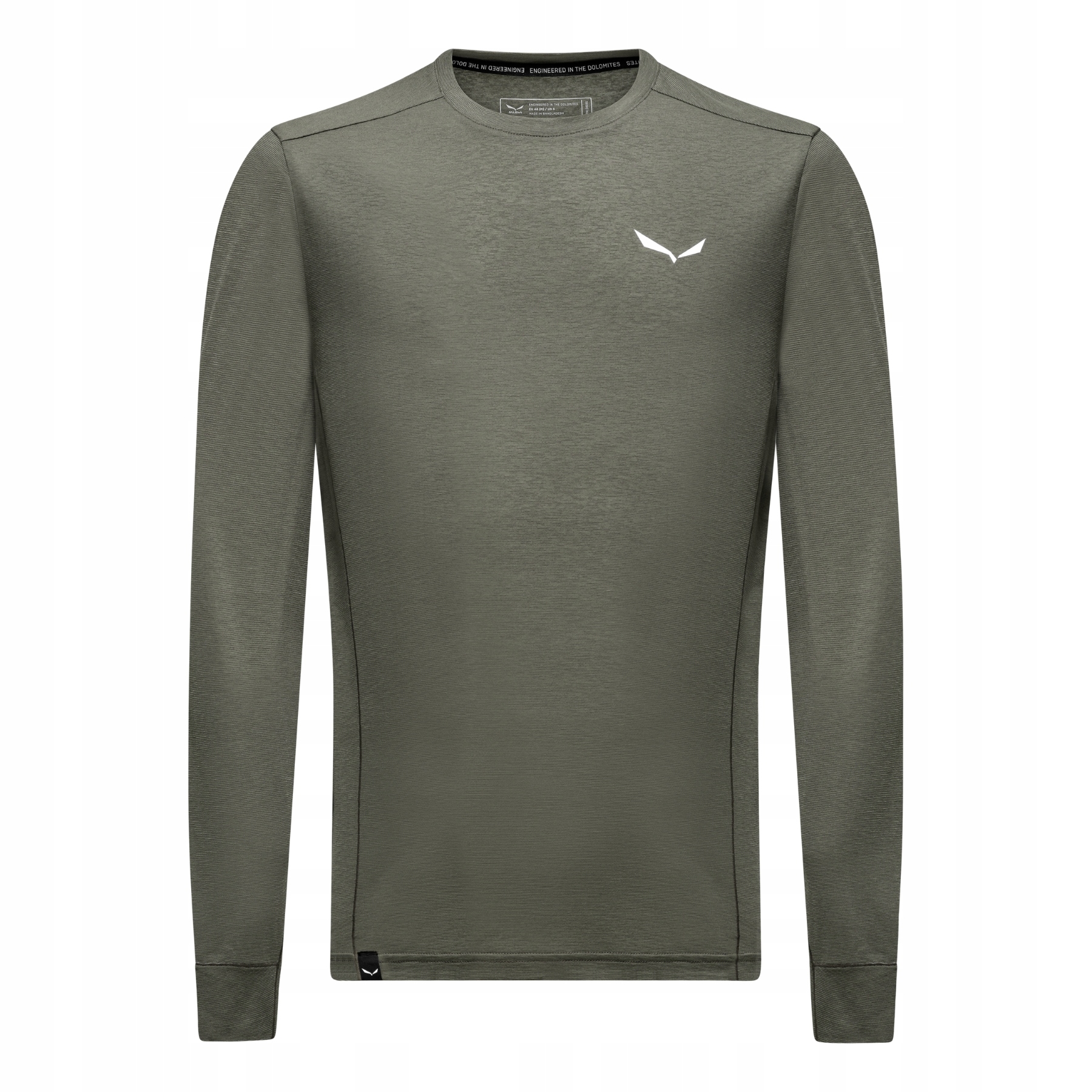 Pánský dlouhý rukáv Salewa Puez Dry zelený 00-0000028864_5A50 r M
