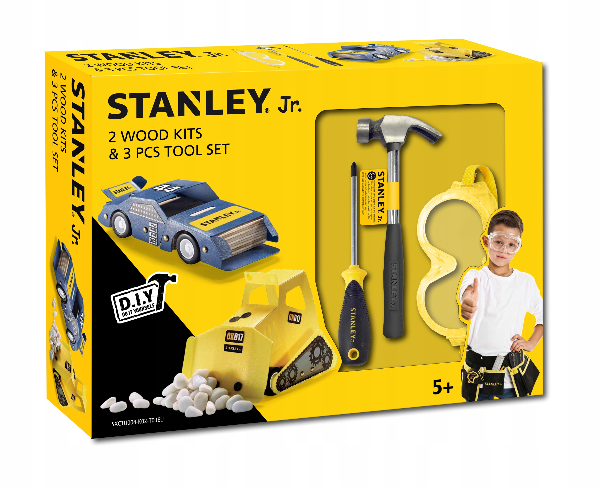 Набор автомобилей и инструментов Stanley JR 5-CZ.