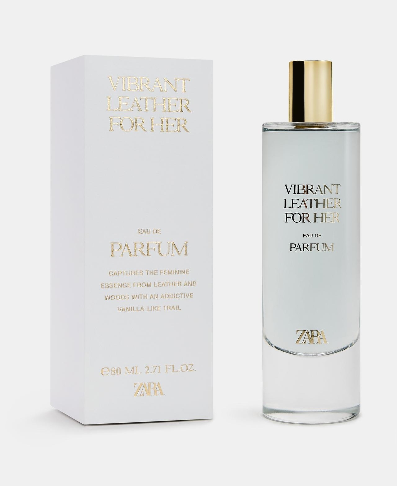 Dámské Parfémy Zara Vibrant Leather For Her 80 ML Edp
