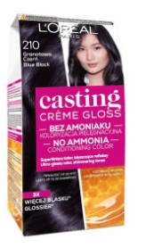 

Loreal Casting Creme Gloss 210 Granatowa Czerń