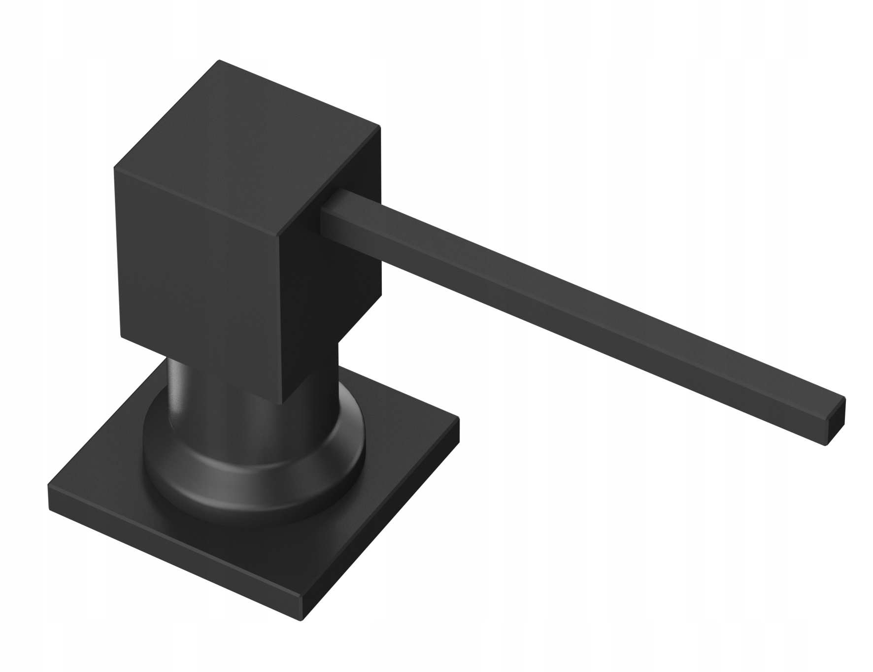 DOZOWNIK DO PŁYNU do naczyń DO KUCHNI ZLEWOZMYWAKA granit CZARNY 300 ml