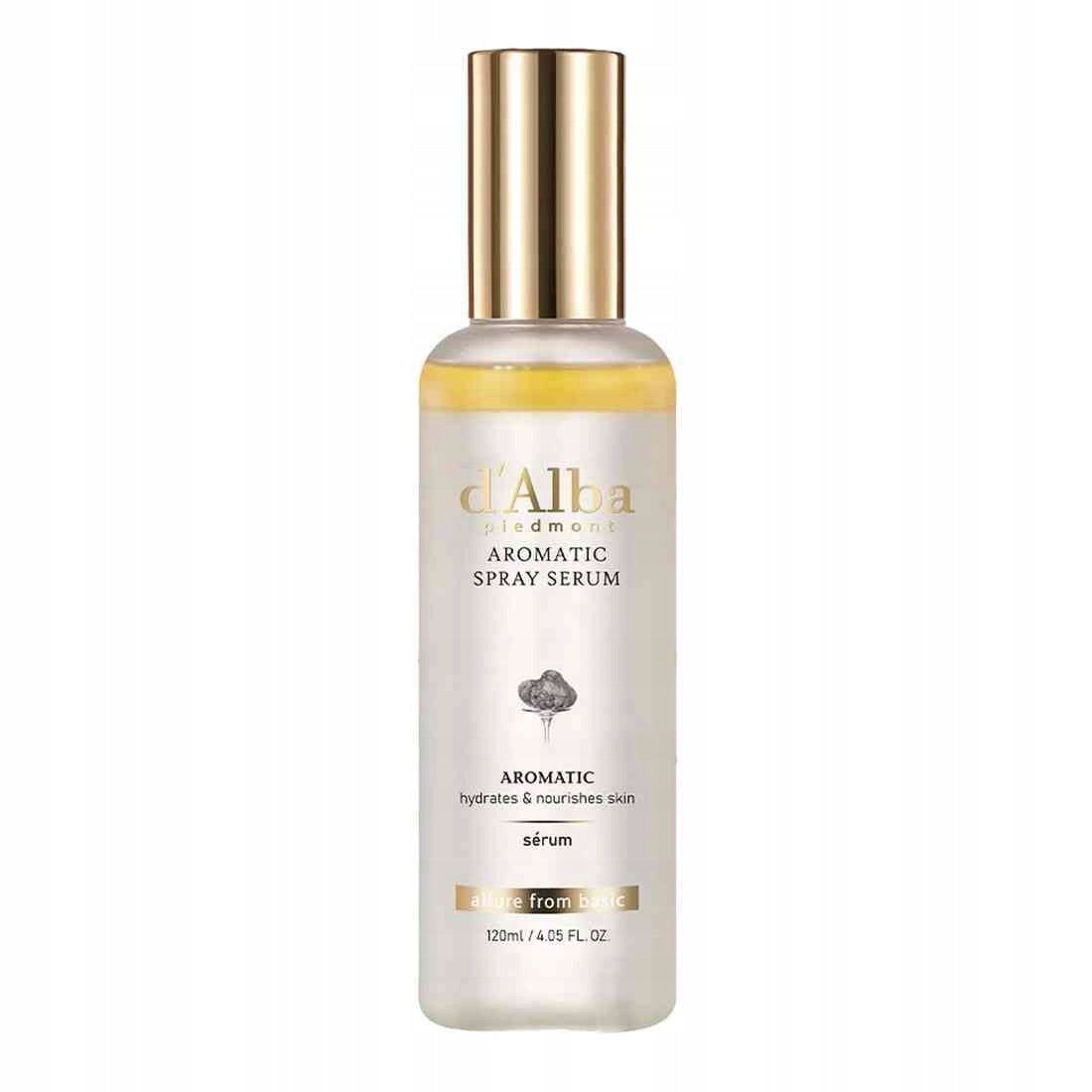 d'Alba Piedmont Aromatic Spray Hydratační sérum na obličej v mlze 120 ml