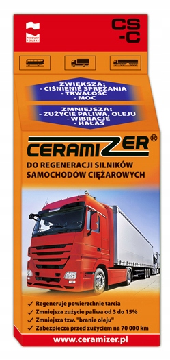 Přísada do motorového oleje pro nákladní automobily Ceramizer Cs-c