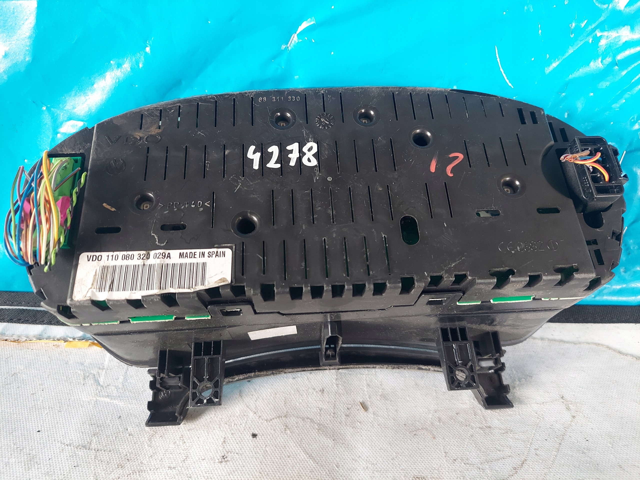 dials clock VW POLO 9N 1.4 B 6Q0920803S