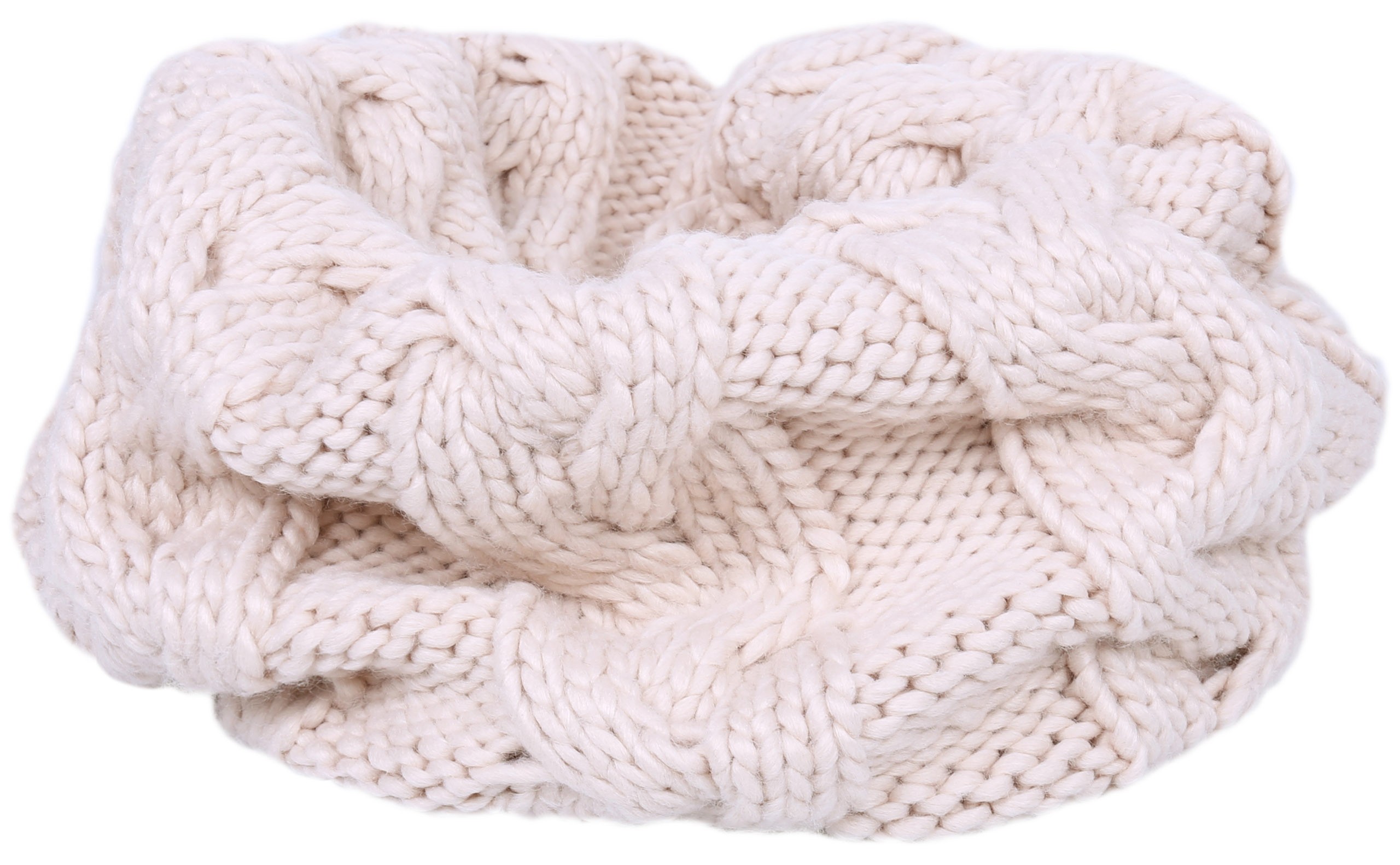 

Ciepły, jasnobeżowy komin/szal Primark