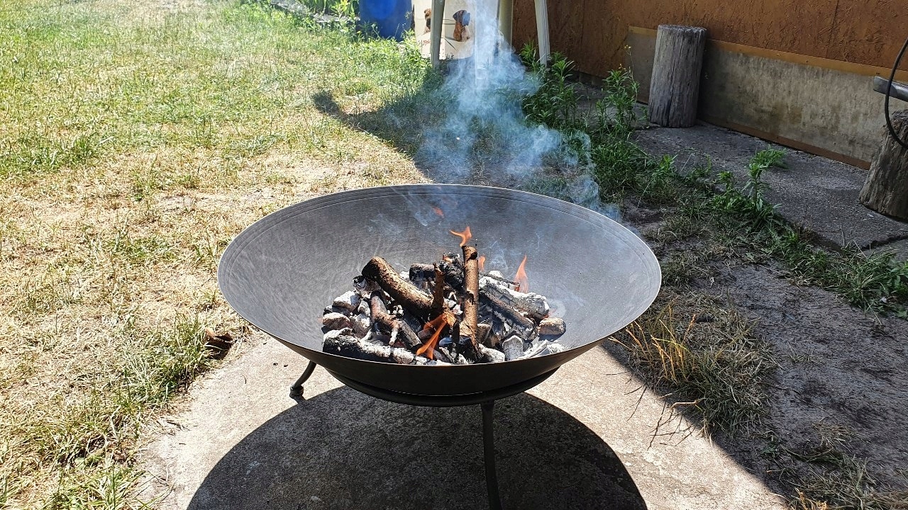 PALENISKO OGRODOWE OGROMNE ŻELIWNE PRZENOŚNE XXL Długość (cm) 60 cm