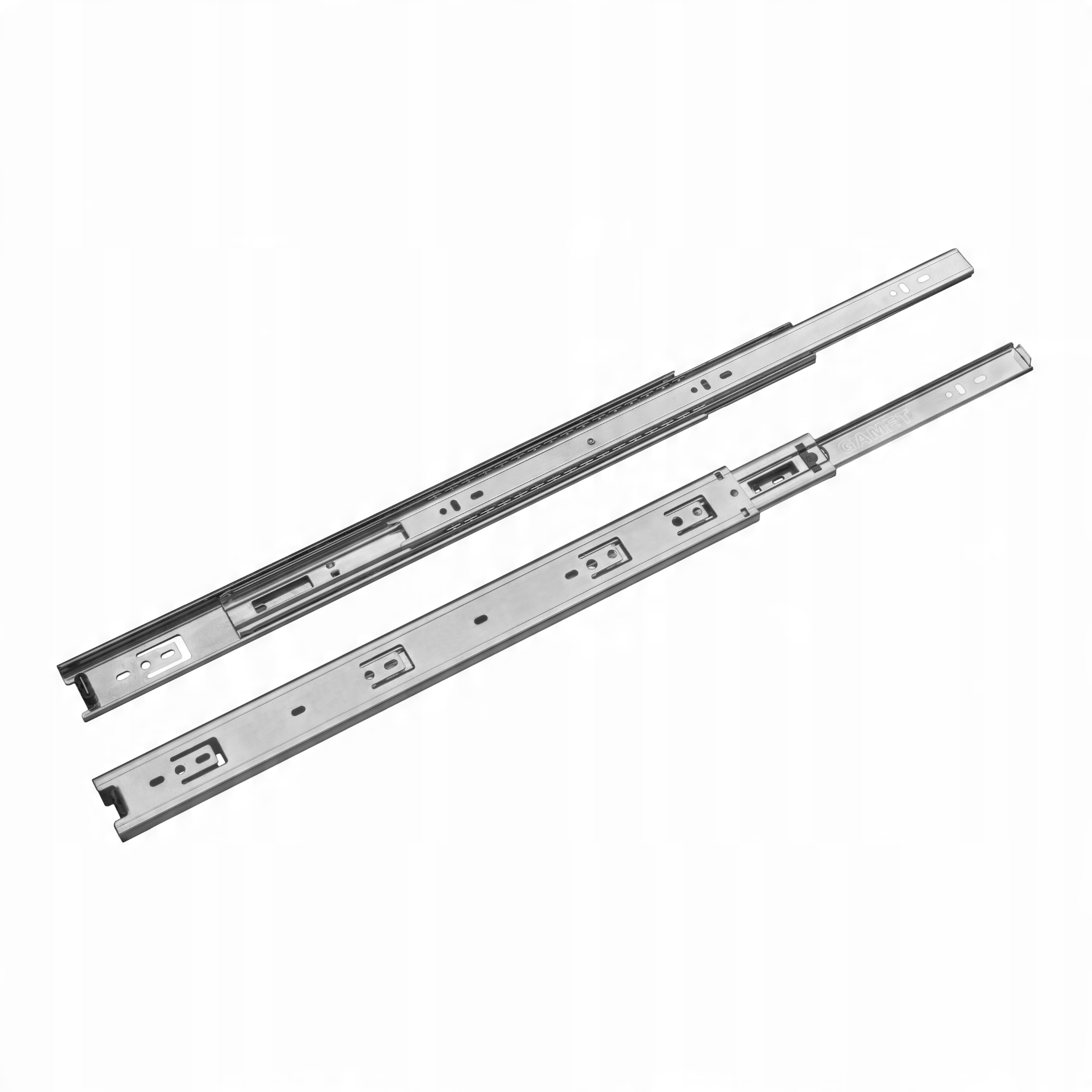 

Prowadnica kulkowa Gamet PK44 450mm pełen wysuw