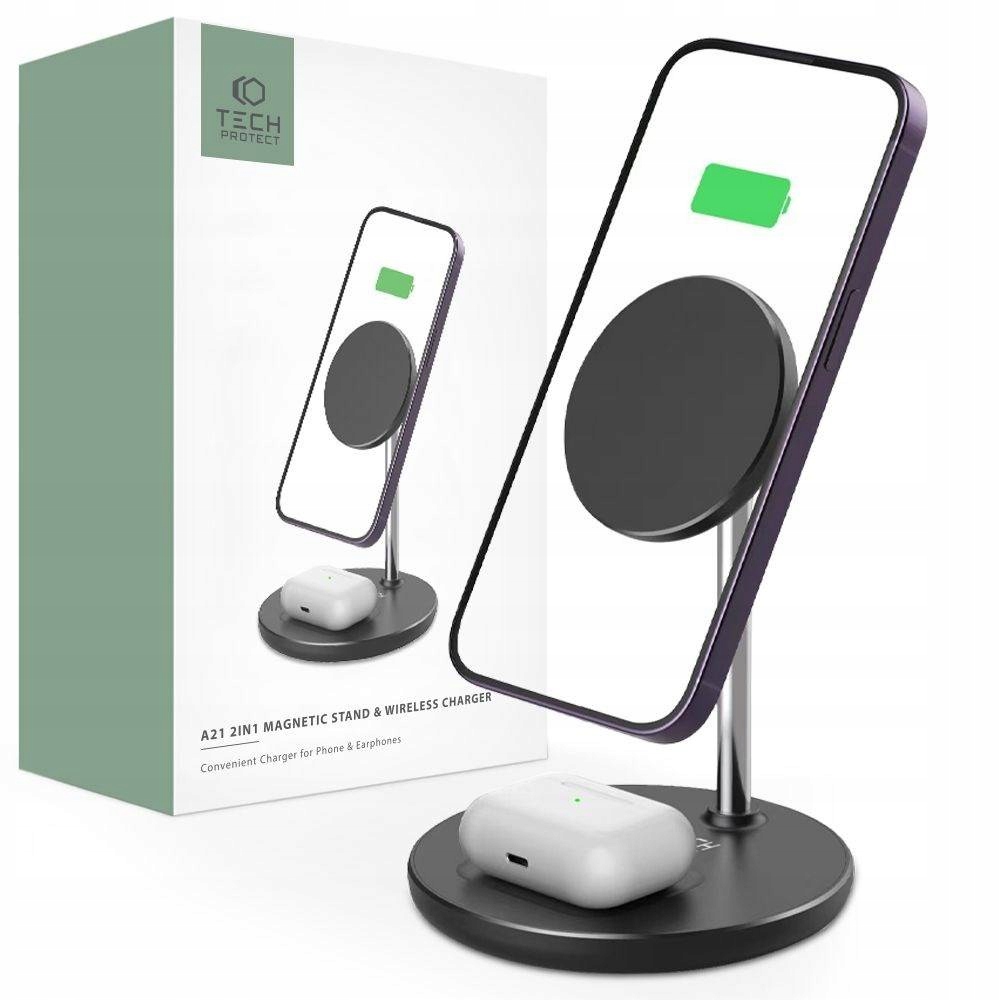 TECH-PROTECT QI15W-A21 2IN1 MAGNETIC MAGSAFE