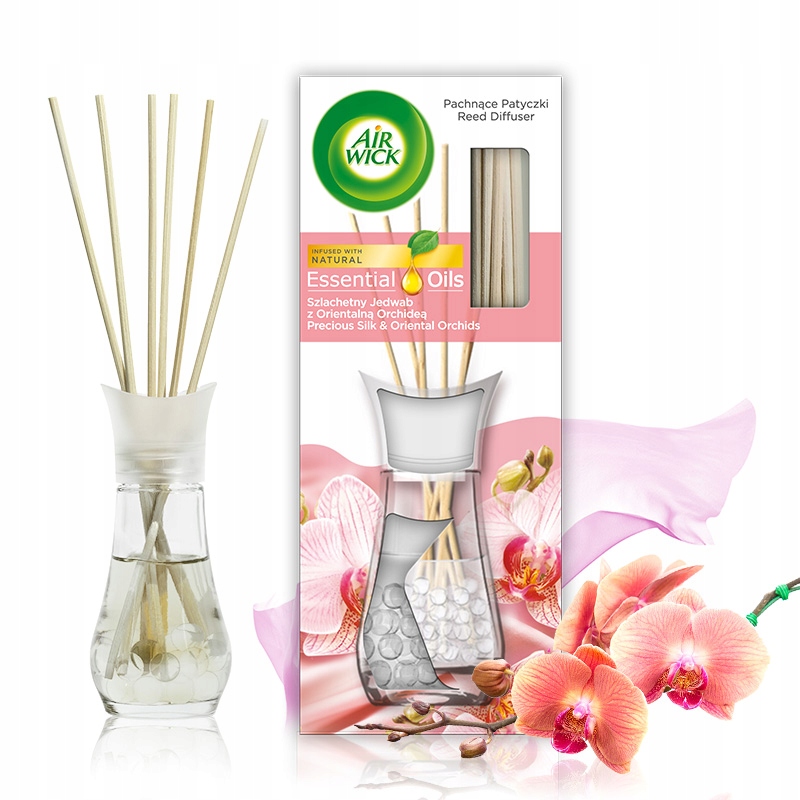 

Air Wick Patyczki Zapachowe Szlachetny Jedwab 25ml