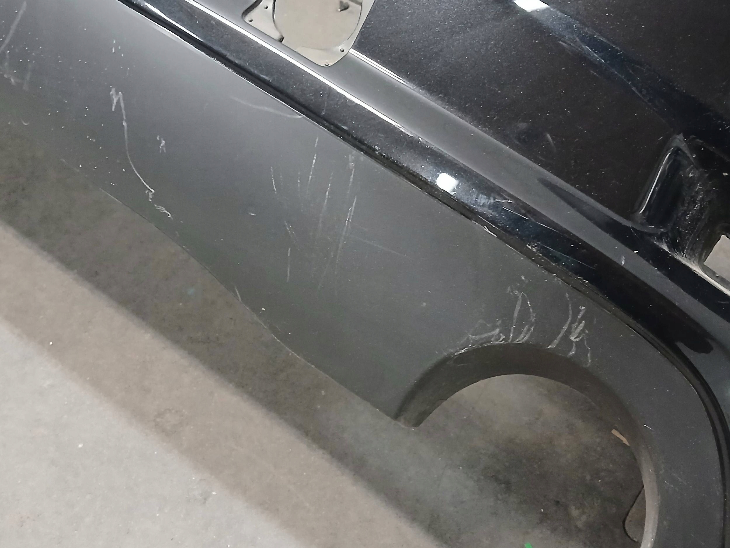 bumper rear part MAZDA III 3 BM LIFT 17-19 HB