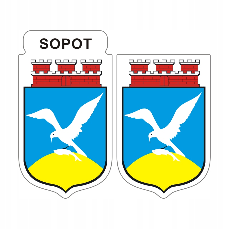 

Naklejki herb Sopot
