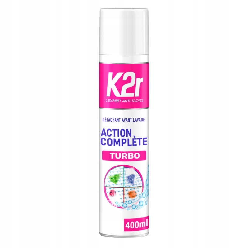 

K2r Action Complete Turbo Odplamiacz Pianka 400 ml