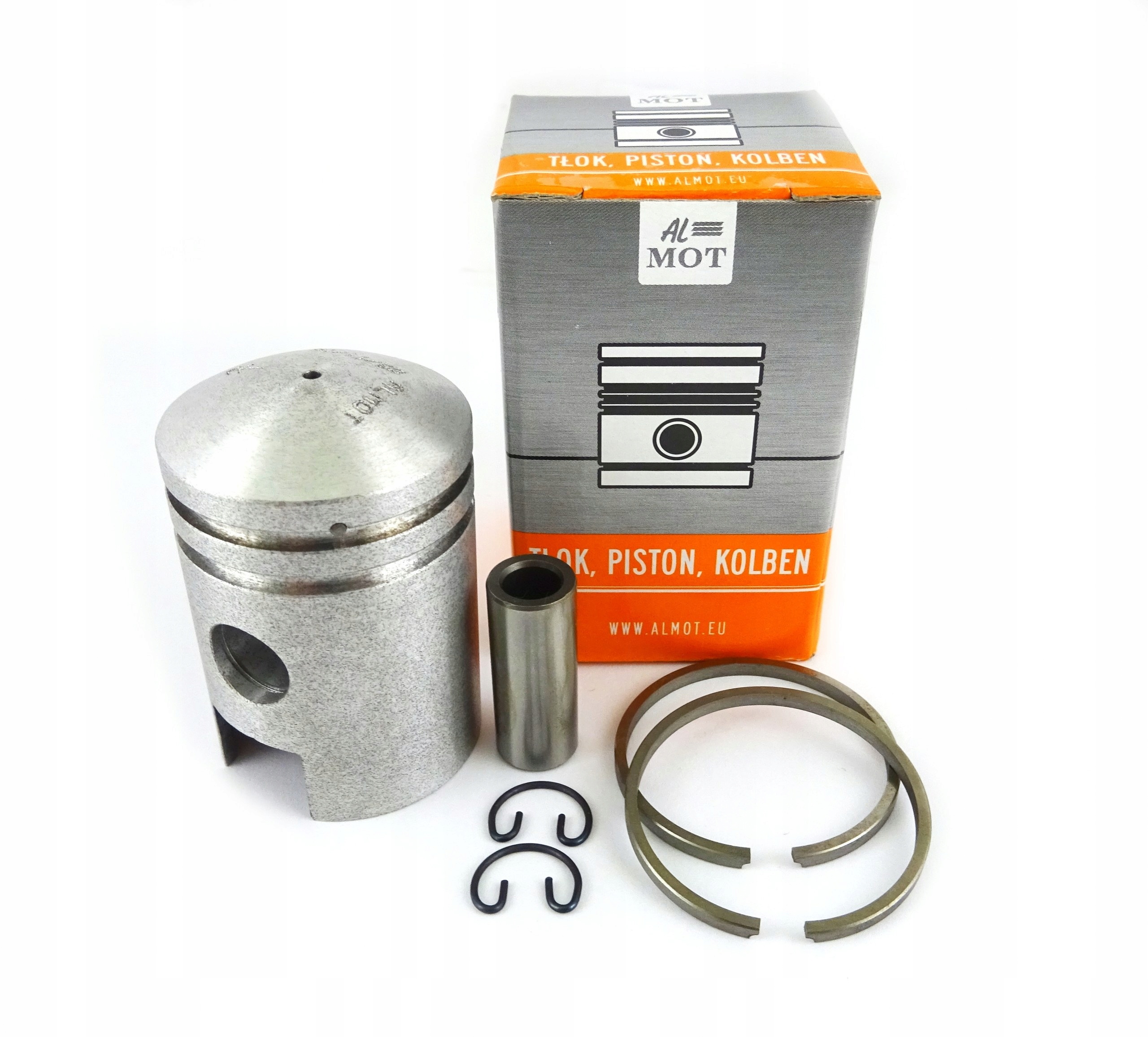 Tłok Romet-komar AK20 R-0 38.00 MM Komplet Almot