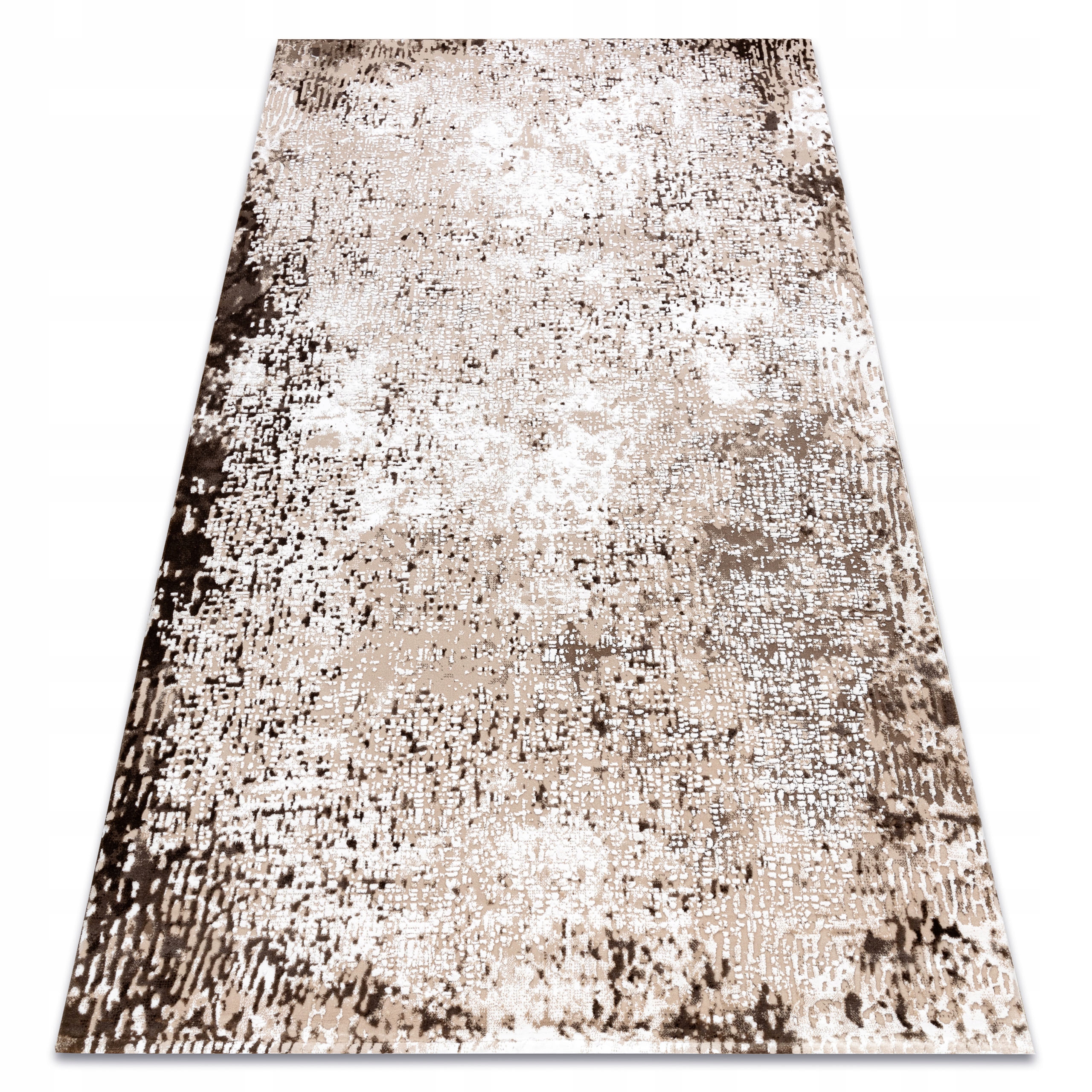 Gruby Dywan Do Salonu 160x230 Akryl beż #AT2950
