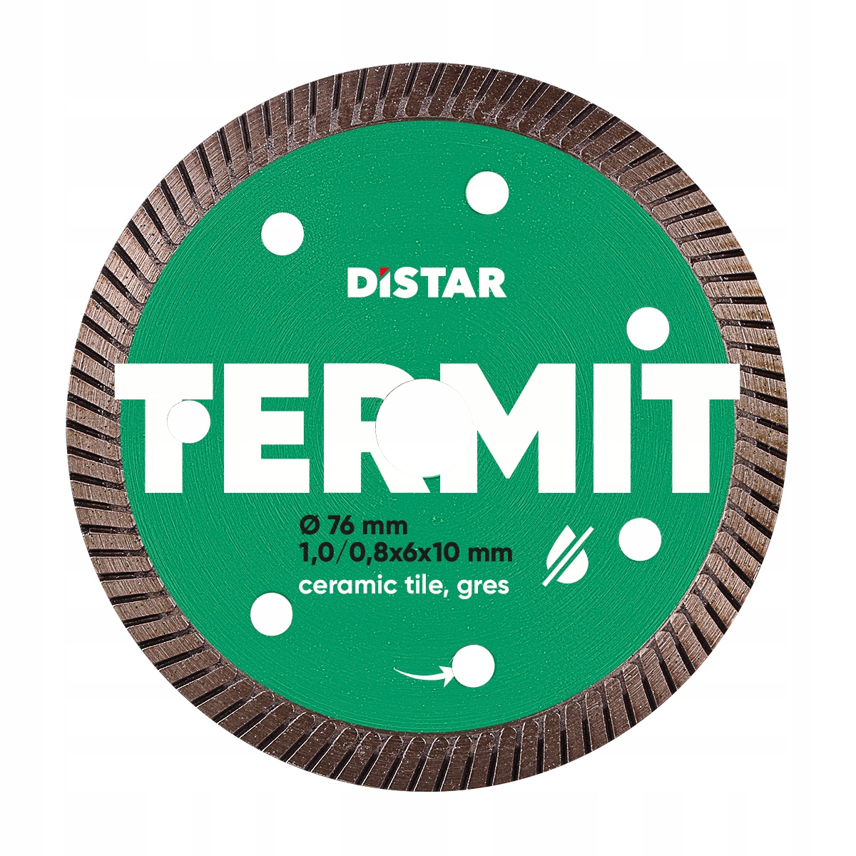 Distar Diamantová Řezací Deska Termit 76 mm x 10 mm Rychlá