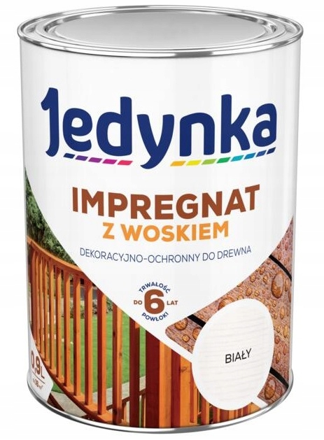 

Jedynka impregnat z woskiem do drewna 5L biały