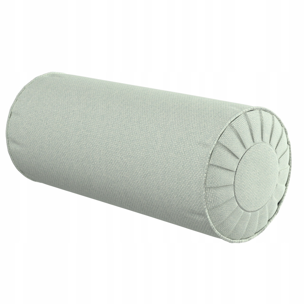 Polštář váleček s záložkami Ø20 x 50 cm modrý