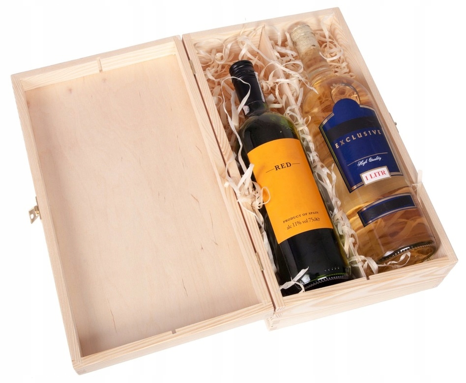 WEŁNA DRZEWNA WYPEŁNIACZ do pudełek na wino 500g Marka inny